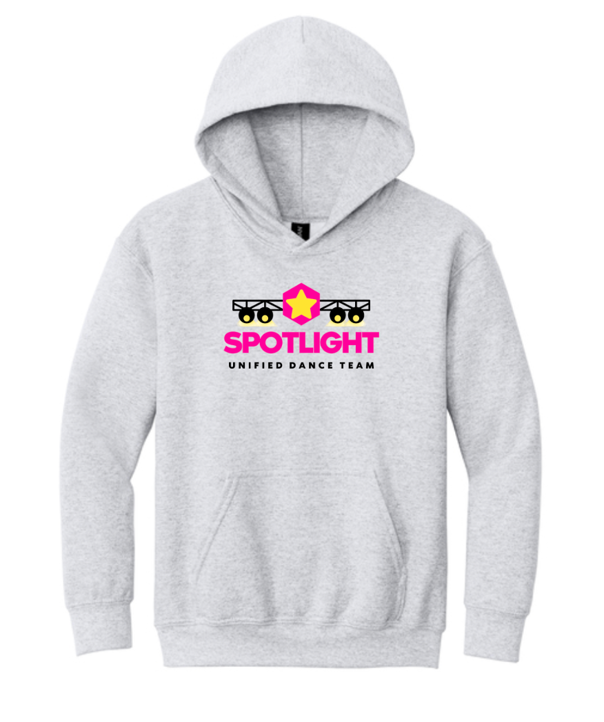 Spotlight Dance Team YOUTH Hoodie Sweatshirt - Ash Gray