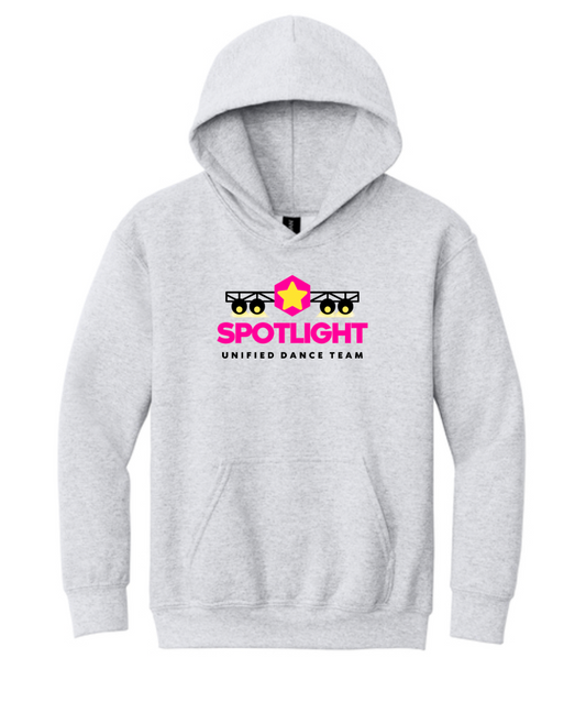 Spotlight Dance Team YOUTH Hoodie Sweatshirt - Ash Gray
