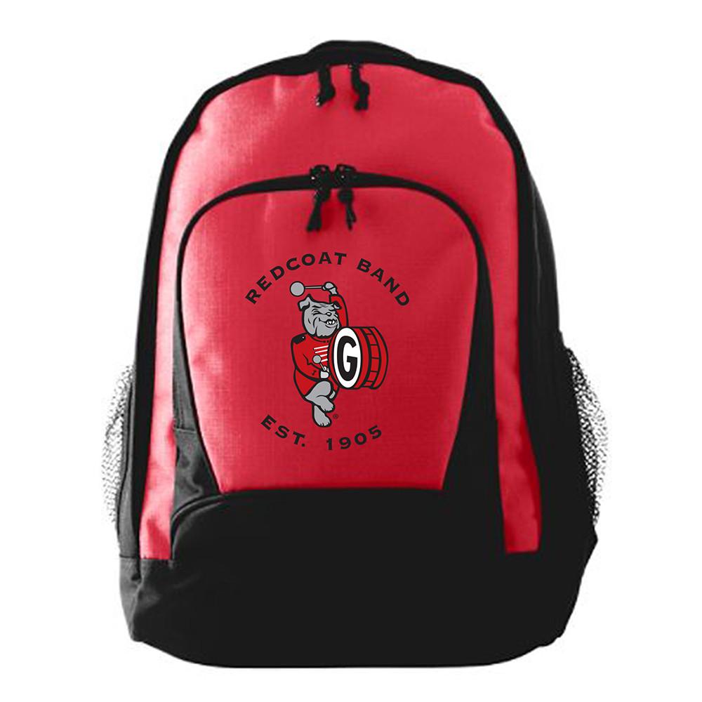 Georgia Redcoat Band Embroidered Red Backpack