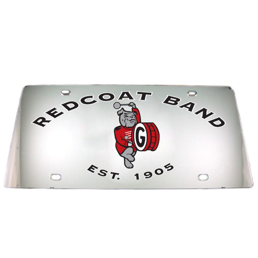 Georgia Redcoat Band Mirror Car Tag License Plate
