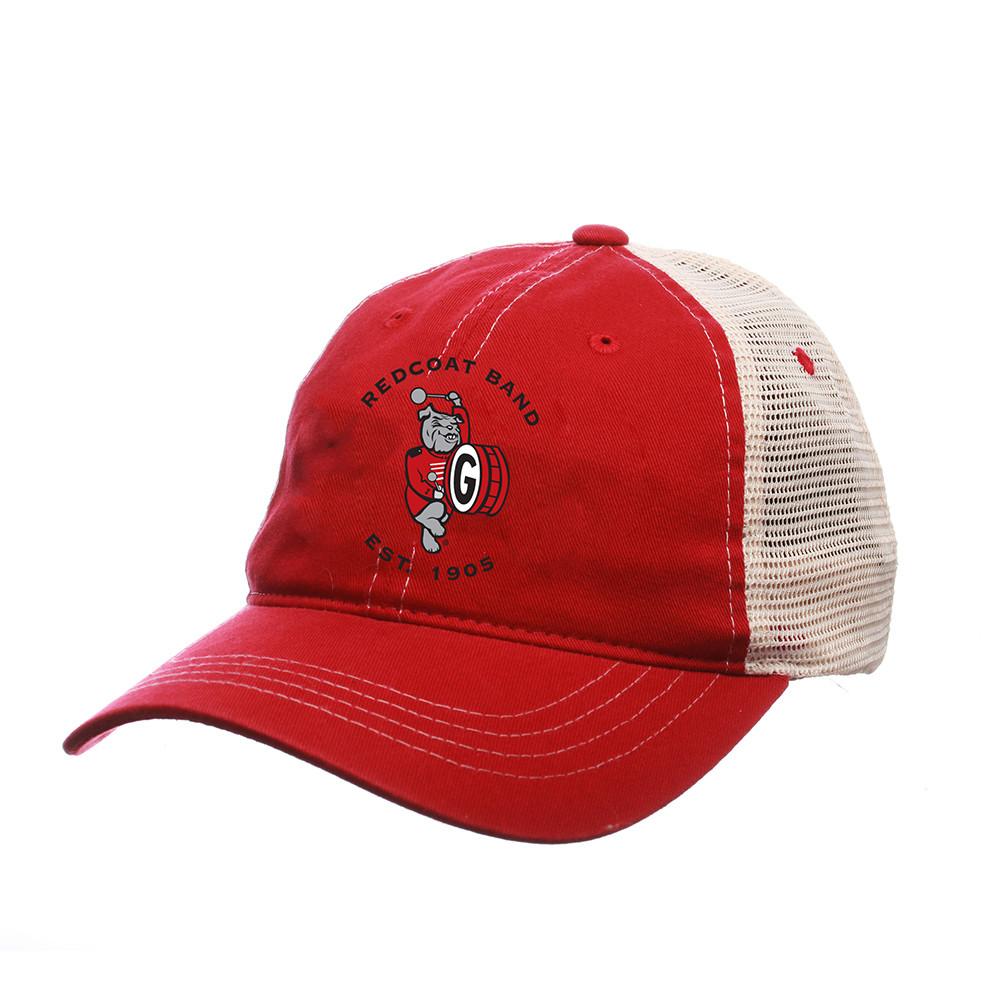 Georgia Redcoat Band Red/White Trucker Mesh Cap